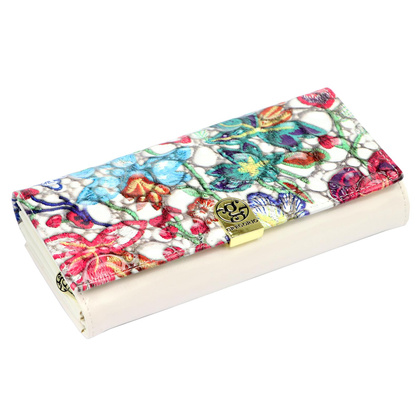 Portfel damski skórzany PELLUCCI KL-122 multicolor