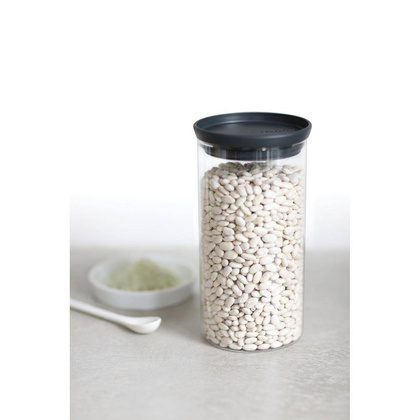 Pojemnik szklany szary 1,1l 298264