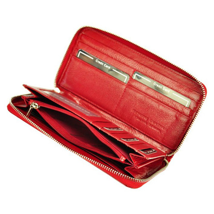 Portfel damski skórzany PELLUCCI BC-119 Niebieski