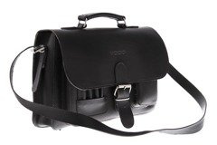 Uniwersalna teczka skóra 3w1 KEMER VOOC Vintage P13 czarny