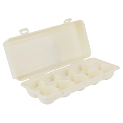 Pojemnik organizer pudełko na jajka jaja do lodówki chłodziarki 10 sztuk jajek