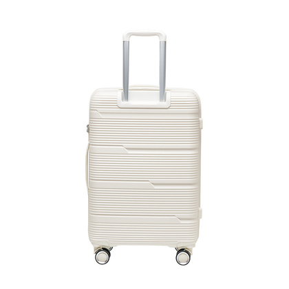 Średnia walizka PUCCINI CASABLANCA PP023B 0 Biała