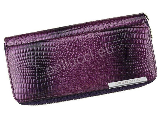 Portfel damski skórzany PELLUCCI GF111 Niebieski