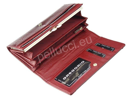Portfel damski PELLUCCI GP-100 Czerwony