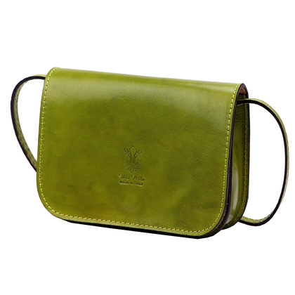 Torebka damska skórzana KEMER 45 Czerwony