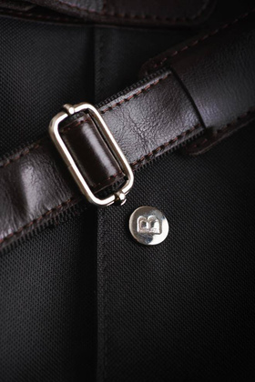 Czarna casual męska torba na ramię BRØDRENE ML15 Kolor wnętrza: Czerwony - min. zamówienie 20 / 50 / 100 szt.