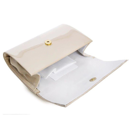 Torebka wizytowa KEMER SOLIER F14C Beżowa - min. zamówienie 20 / 50 / 100 szt.