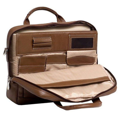 Torba na laptopa McKlein Bronzeville 15,6" Brązowa
