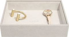 Szkatułka na biżuterię Stackers Croc open classic putty