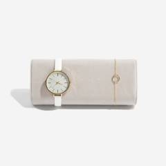 Poduszka na zegarki Stackers jasnoszara velvet