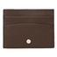 Etui na karty Button Brown