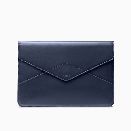 Skórzane etui na laptop 13" PUCCINI VULCANO VC92527 7A Granatowe