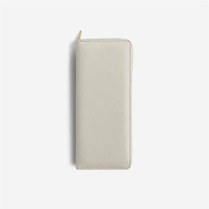 Pudełko podróżne na biżuterię z miejscem na pierścionki Stackers jasnobeżowe