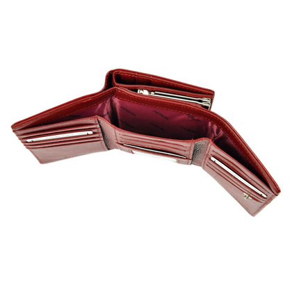 PORTFEL PATRIZIA CB-108 RFID CZERWONY