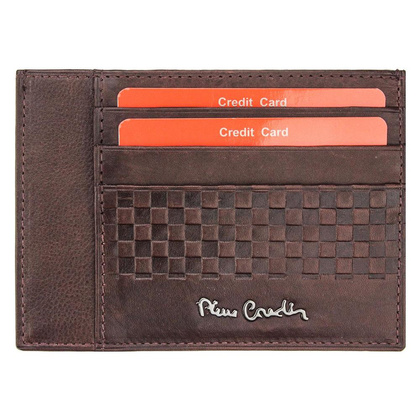 Portfel męski skórzany PIERRE CARDIN TILAK39 P020 Bordowy
