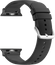 LAVVU Czarny silikonowy pasek do zegarka dla APPLE WATCH 42-44 mm