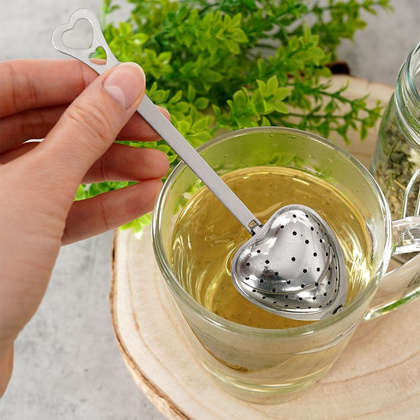 Sitko do zaparzania herbaty ziół stalowe