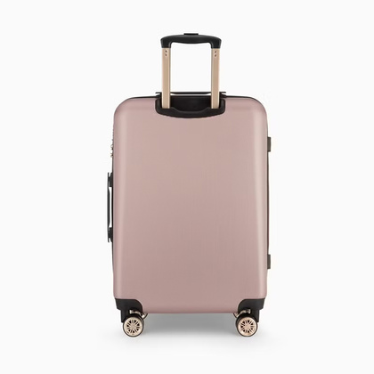 Średnia walizka PUCCINI LOS ANGELES ABS017B 3C Różowa