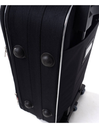 Zestaw walizek 3 walizek + Kuferek PELLUCCI RGL 773 Czarny