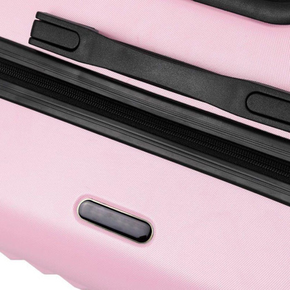 Mała kabinowa walizka KEMER SOLIER 870 Jasnoróżowa - min. zamówienie 20 / 50 / 100 szt.