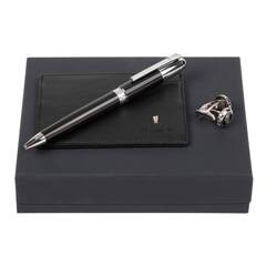 Zestaw upominkowy Festina długopis, etui na karty i spinki do mankietów - FJM221C + FLC102A + FSN1964A