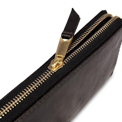 Portfel skórzany damski KEMER SOLIER P02 Brązowy - min. zamówienie 20 / 50 / 100 szt.