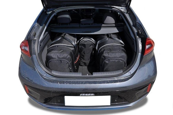 HYUNDAI IONIQ ELECTRIC 2014+ TORBY DO BAGAŻNIKA 4 SZT KJUST