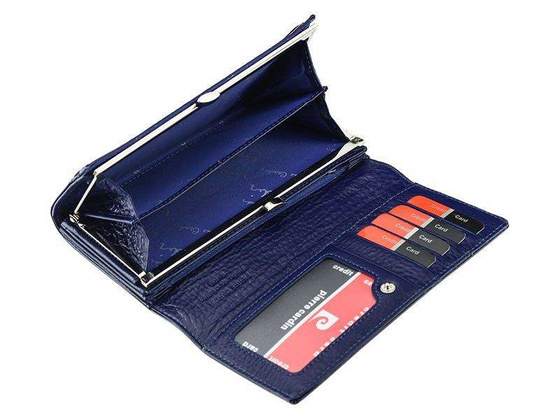 Portfel damski skórzany PIERRE CARDIN 05 LINE 100 Zielony