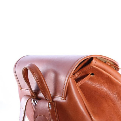 Modny plecak skórzany KEMER VOOC Vintage P1 naturalny