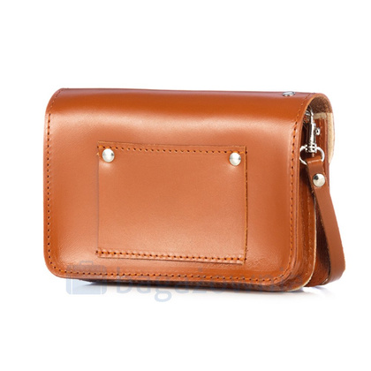 BIG SASZETKA SKÓRZANA DO PASKA KEMER VOOC Vintage P111 CZARNA