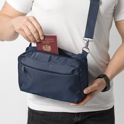 Plecak z jedno ramię PUCCINI CEDAR COLLECTION TM249 7A Granatowy