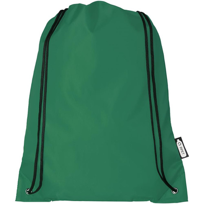 Plecak Oriole ze sznurkiem ściągającym z recyklowanego plastiku PET