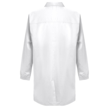 THC MINSK WH. Płaszcz roboczy z bawełny i poliestru. Kolor biały