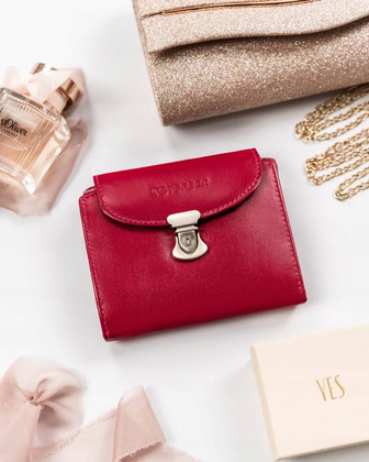 Portfel damski ze skory naturalnej