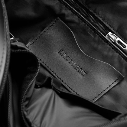 Skórzana torba na ramię męska na laptop BRØDRENE R12 jasny brąz - min. zamówienie 20 / 50 / 100 szt.