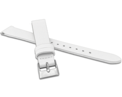 MINET Biały pasek z luksusowej skóry Top Grain - 14