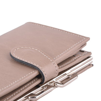 Portfel damski skórzany KEMER P24 Ziemia - min. zamówienie 20 / 50 / 100 szt.