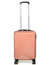 LYS Paris Cali Mała twarda różowa walizka kabinowa na kółkach 55 cm