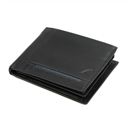 Portfel męski skórzany PELLUCCI IN-1037 Czarny