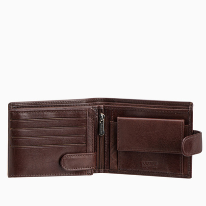 Portfel męski skórzany PUCCINI ROME CR2307 2 Brązowy