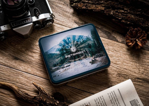 Skórzany portfel męski w orientacji poziomej z systemem rfid