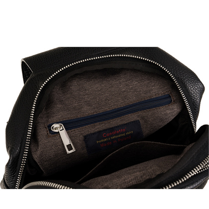 Plecak skórzany Canaletto z tłoczeniem P402s33t1