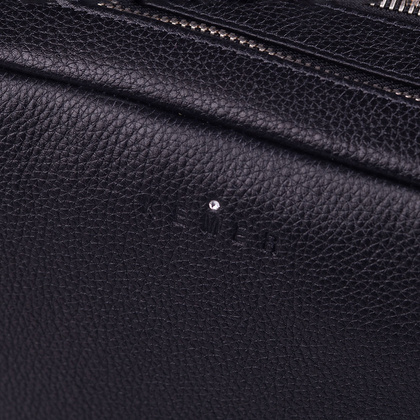 Torebka damska skórzana KEMER R392 Czarna - min. zamówienie 20 / 50 / 100 szt.