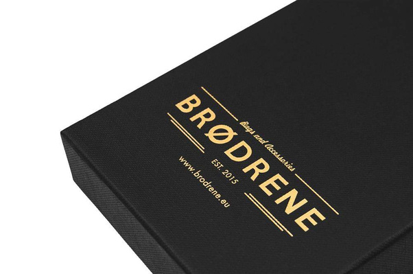 Slim wallet BRØDRENE SW05 super cienki portfel ze skóry czerwony - min. zamówienie 20 / 50 / 100 szt.