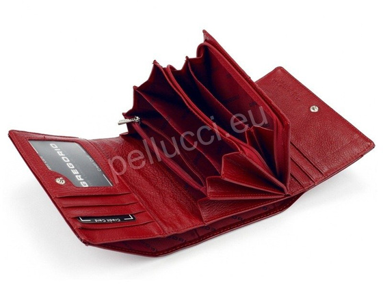 Portfel damski skórzany PELLUCCI PT-112 Popiel