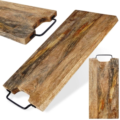 Deska drewniana mango do krojenia serwowania 44x19 cm