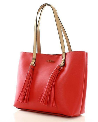 NOBO Miejski shopper bag czerwony - min. zamówienie 20 / 50 / 100 szt.