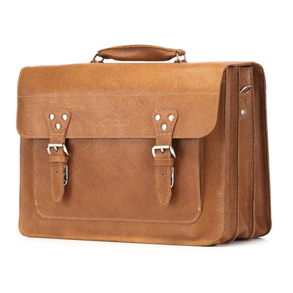 Big torba skórzana biznesowa KEMER VOOC TC8 Camel Edycja Limitowana