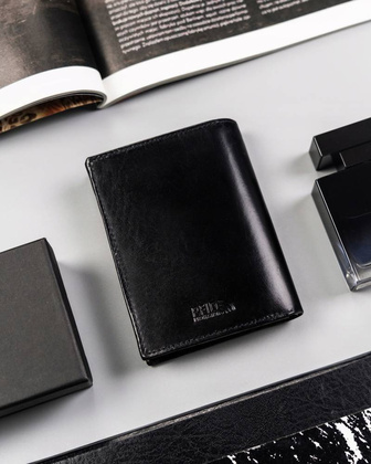 Duży portfel męski bez zapięcia