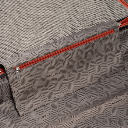 Średnia walizka PUCCINI MAURITIUS PP025B 9A Ceglana